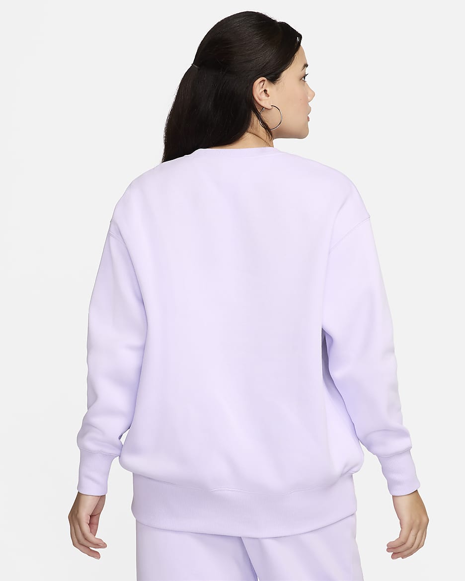 Nike purple crew neck sweatshirt online